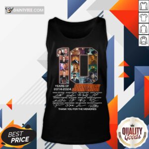 Good 10 Years Of 2014-2024 John Wick Thank You For The Memories Tank-top
