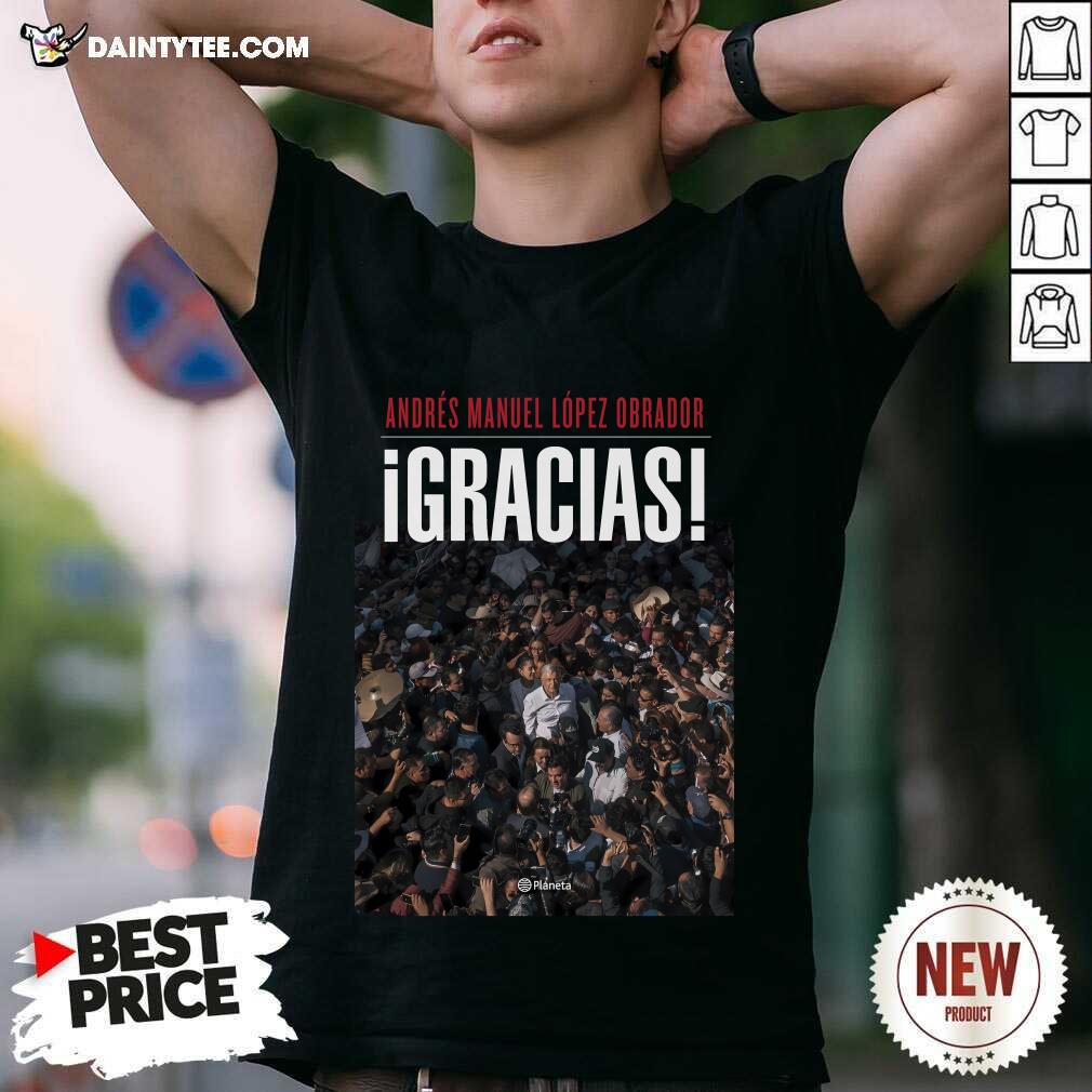 Premium Andres Manuel Lopez Obrador Igracias T-Shirt