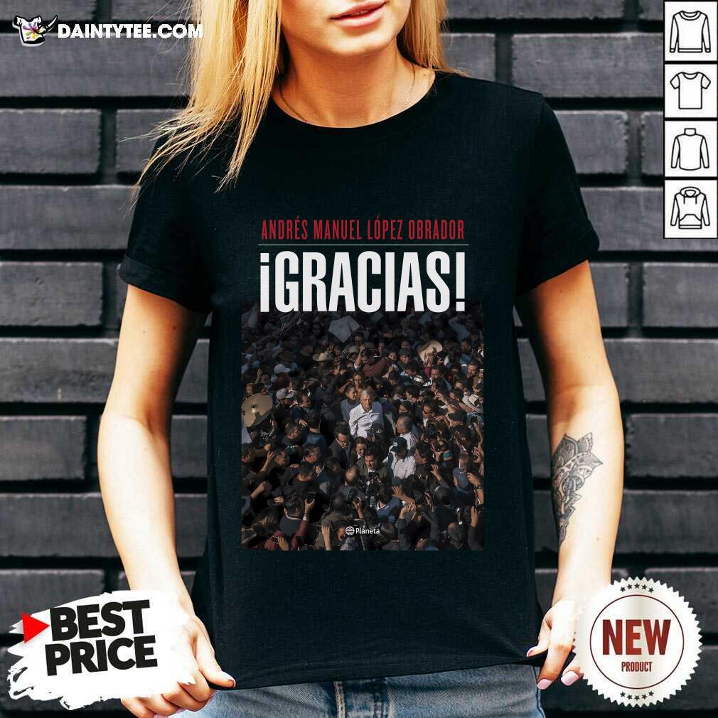 Premium Andres Manuel Lopez Obrador Igracias V-neck