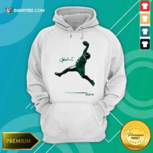 Awesome Garrett Wilson One-Handed Air Catch Hoodie