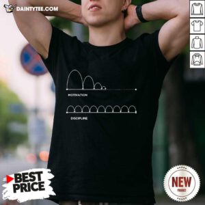Good A Visual Comparison Of Motivation And Discipline T-Shirt
