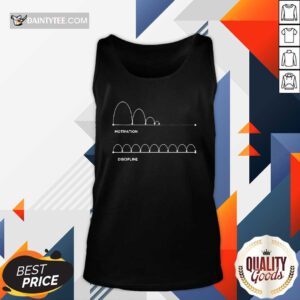 Good A Visual Comparison Of Motivation And Discipline Tank-top