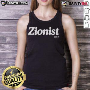 Official Open Source Intel Zionist fitted tank top, showcasing a modern design ideal for casual wear and activism.