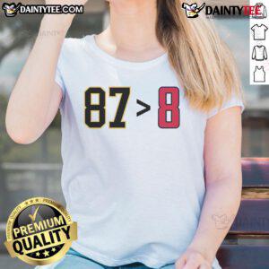 Official Pittsburgh 87-8 Ladies Tee featuring stylish design and comfortable fit for fans of Pittsburgh sports.
