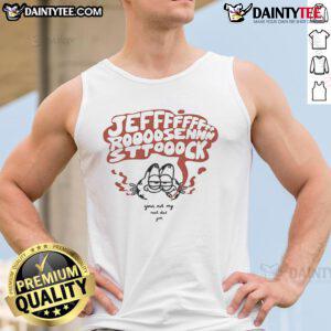 Official Poison City e Jeff Rosenstock Garf tank top featuring vibrant graphics and a comfortable fit for fans.