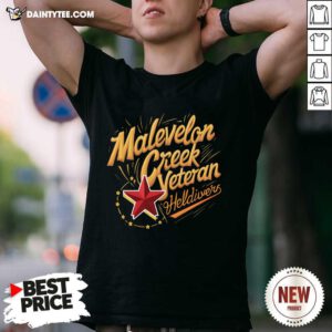 Pretty Malevelon Creek Veteran Helldivers T-Shirt