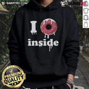 Funny I Donut Inside Donut Naughty Adult Meme Hoodie featuring a playful donut graphic and humorous text design.