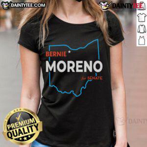 Good Bernie Moreno for US Senate 2024 campaign tee, supporting his run for Senator in Ohio election.