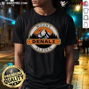Good Mount Denali Alaska T-shirt featuring a scenic graphic of Denali, perfect for outdoor enthusiasts and travelers.