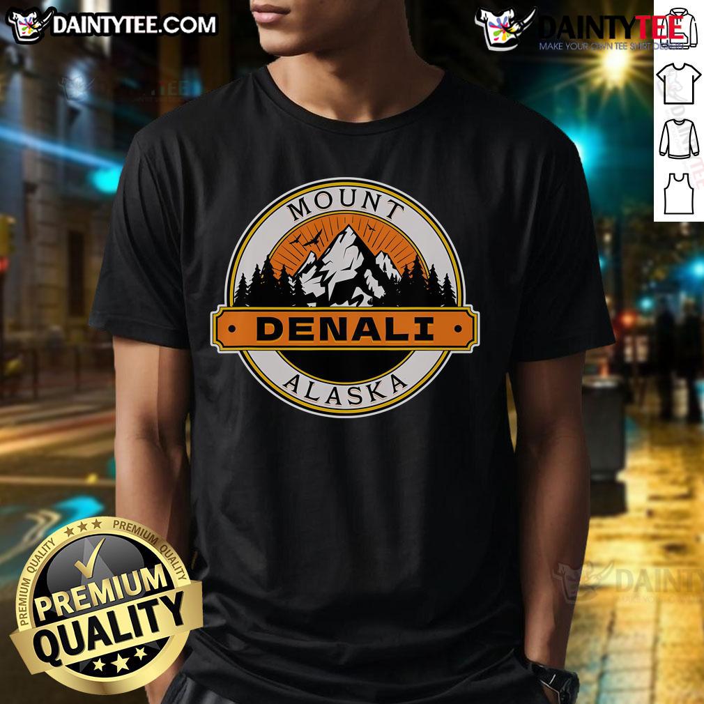 Good Mount Denali Alaska T-shirt featuring a scenic graphic of Denali, perfect for outdoor enthusiasts and travelers.