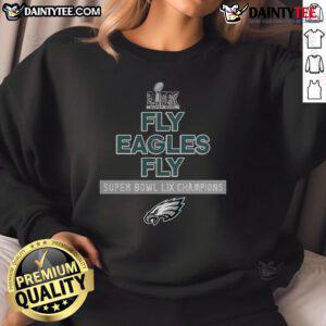 Alt Text: Good Nike Philadelphia Eagles Super Bowl Champs Sweatshirt in green, celebrating the team's championship victory.