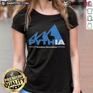 Good Pythia Outdoor Recreation Ladies Tee in vibrant colors, perfect for outdoor activities and casual wear.
