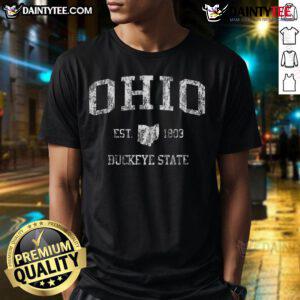 Good Retro Ohio Vintage Sports T-Shirt featuring classic design and vibrant colors, perfect for sports enthusiasts.