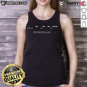 Stylish Nice Interstellar tank top featuring a cosmic design, perfect for space enthusiasts and summer fashion.