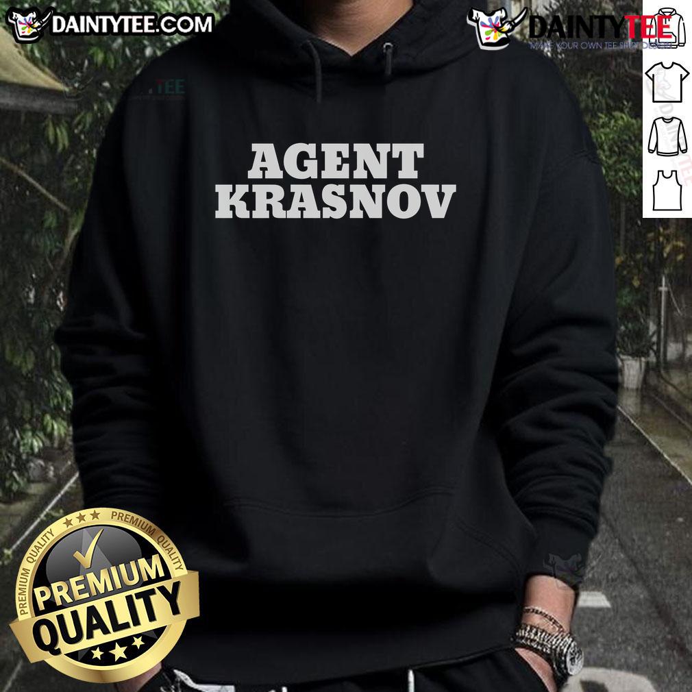 Stylish Nice KGB Agent Krasnov hoodie featuring a unique design and comfortable fit, perfect for casual wear.