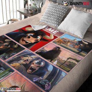 Ferdinand And Friends The Gentle Bull's Journey Blanket Fleece Customized Blanket