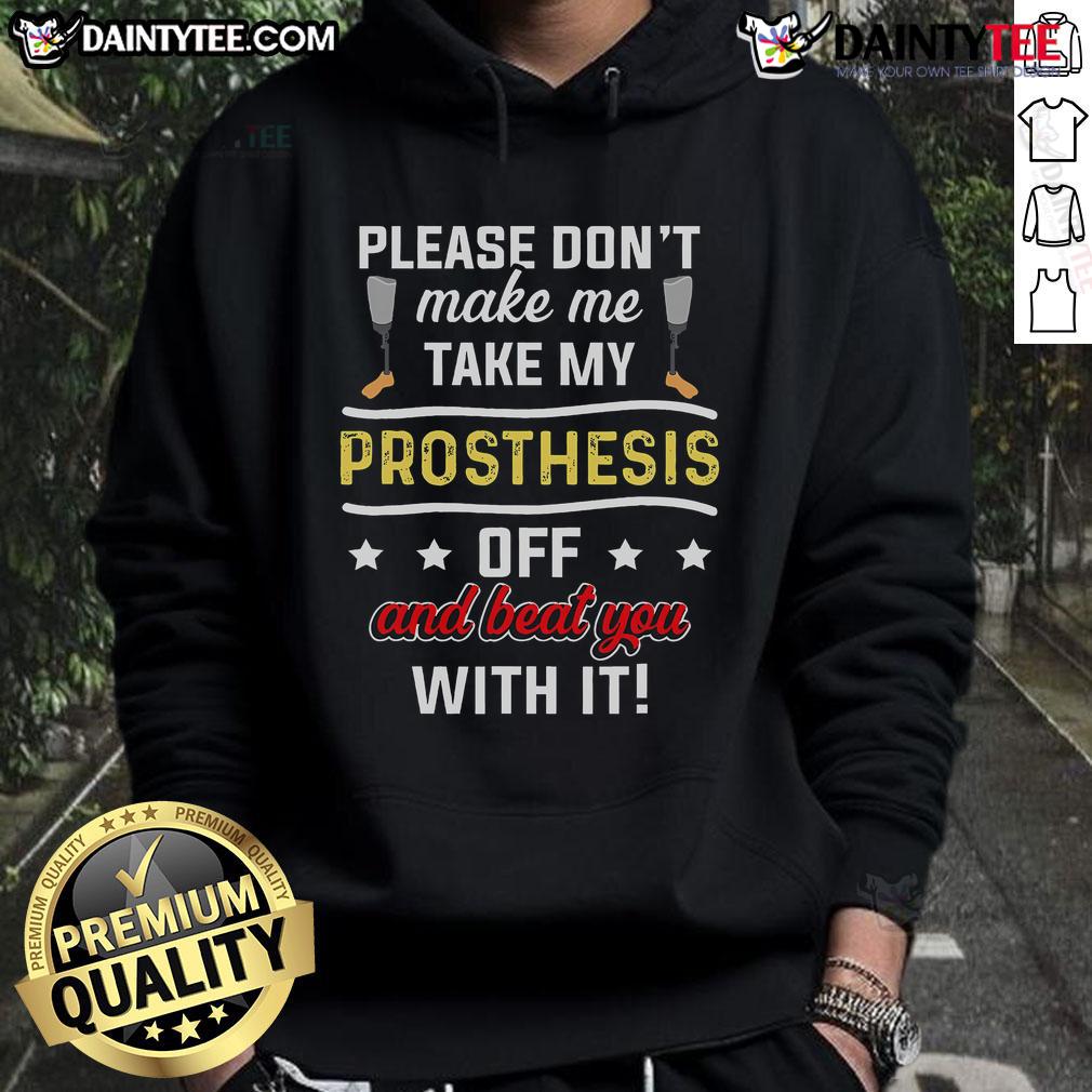 Funny Ampu Humor hoodie featuring a playful design about leg and arm recovery, perfect for amputees and rehabilitation.