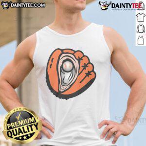Good Baysox Chesapeake Oyster Catchers new logo tank top featuring vibrant colors and sporty design for fans.