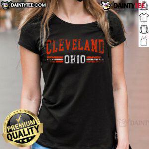 Good Cleveland Ohio State Ladies Tee featuring stylish design and comfortable fit for Ohio State fans.