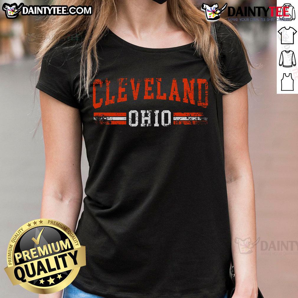 Good Cleveland Ohio State Ladies Tee featuring stylish design and comfortable fit for Ohio State fans.