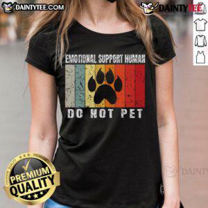 Good Emotional Support Husband vintage anniversary tee for ladies, featuring a fun design perfect for celebrating love.