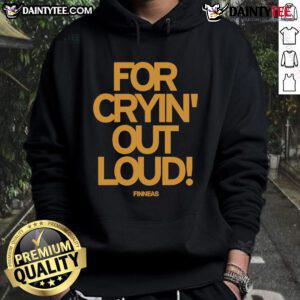Good Finneas For Cryin Out Loud Hoodie featuring a stylish design in vibrant colors, perfect for fans of Finneas.