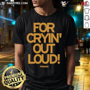 Good Finneas For Cryin' Out Loud T-Shirt featuring vibrant design and bold graphics for music fans and fashion lovers.