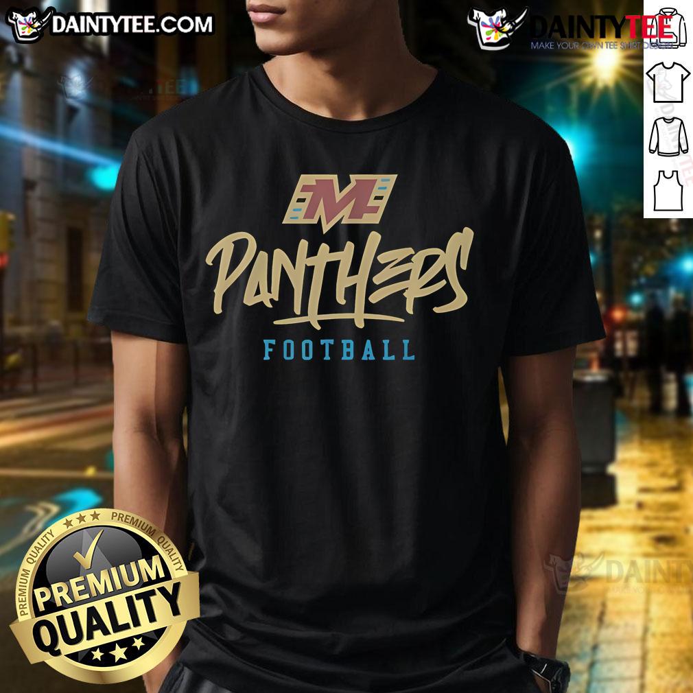 Stylized text T-Shirt featuring 'Good Michigan Panthers' design, perfect for fans and casual wear.