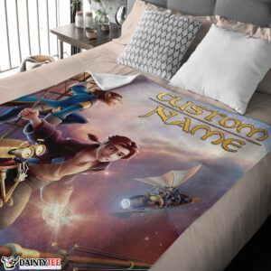 Treasure Planet Movie Poster Blanket Fleece Customized Blanket