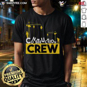 Awesome construction crew family matching t-shirts for dad and kids, perfect for bonding and fun family activities.