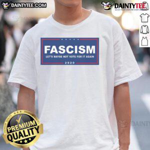 Funny anti-Trump pro-Biden campaign sign parody on a T-shirt, highlighting humor in political discourse.