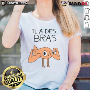 Funny Fish Le Poisson Steve Ladies Tee featuring a quirky fish design for humorous and stylish casual wear.