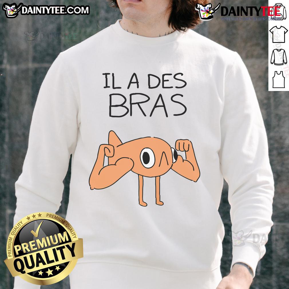 Funny fish Le Poisson Steve sweatshirt featuring a playful cartoon fish design, perfect for casual wear and humor lovers.