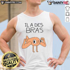 Funny fish tank top featuring Le Poisson Steve design, perfect for ocean lovers and quirky fashion enthusiasts.
