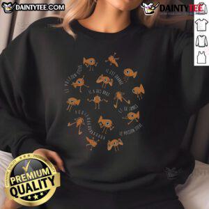 Funny Le Poisson Steve fish meme sweatshirt featuring a colorful design and playful graphics for casual wear.