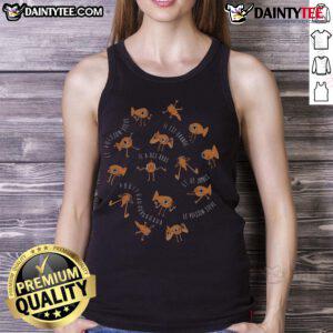 Funny Le Poisson Steve fish meme tank top featuring a cartoon fish with a humorous expression, perfect for meme lovers.