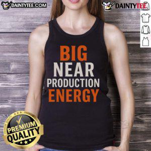 Good Big Near Production Energy Tank Top showcasing modern design and vibrant colors for stylish activewear.