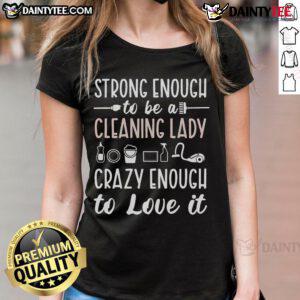 Good Cleaning Lady T-shirt design celebrating cleaning ladies with vibrant graphics and appreciation message.