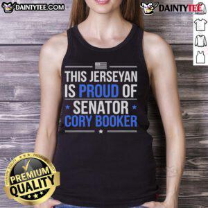 Good Cory Booker filibuster tank top showcasing New Jersey pride with a bold design celebrating Cory Booker.