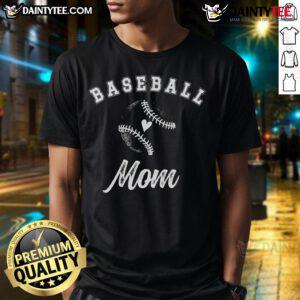 Good Proud Baseball Mom T-Shirt featuring a stylish design perfect for supportive baseball moms at games.