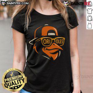 Good Retro Orioles Name Love Style Animal Ladies Tee featuring a vintage Orioles design for stylish fans.