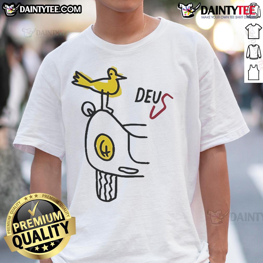 Happy Deus Specter Rare Birds T-Shirt featuring vibrant bird graphics on a stylish tee, perfect for bird lovers and fashion enthusiasts.
