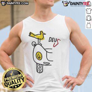 Happy Deus Specter Rare Birds Tank Top featuring vibrant bird designs, perfect for casual summer fashion.
