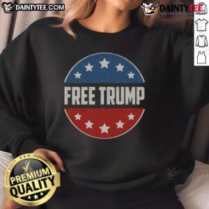 Alt Text: Hot Free Trump Supporters Pro-Trump sweatshirt for Republicans, promoting 'Take Our Nation Back' message.