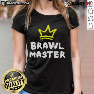 Nice Brawl Master Gamer Ladies Tee featuring a vibrant gaming brawler design perfect for gaming enthusiasts.