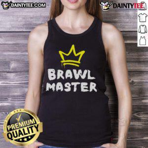 Nice Brawl Master Gamer in a stylish gaming brawler tank top, showcasing enthusiasm for competitive gaming.