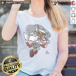 Awesome The Gimme Project The Sky Is Falling ladies tee featuring a stylish design and vibrant colors, perfect for casual wear.