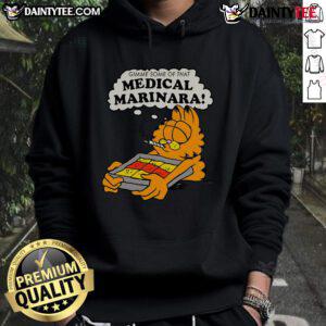 Alternative view of Funny Garfield Gimme Some Of That Medical Marinara T-Shirt