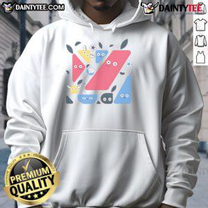 Stylish Good Abstract Helpers Hoodie in vibrant colors, perfect for casual wear and expressing creativity.
