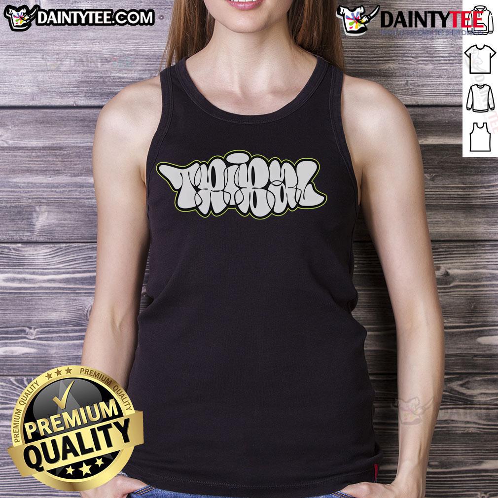 Good Bubbles Tribal Gear Tank Top featuring vibrant tribal patterns and a stylish design for casual summer wear.